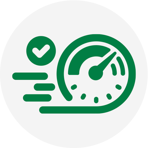 Responsive service icon