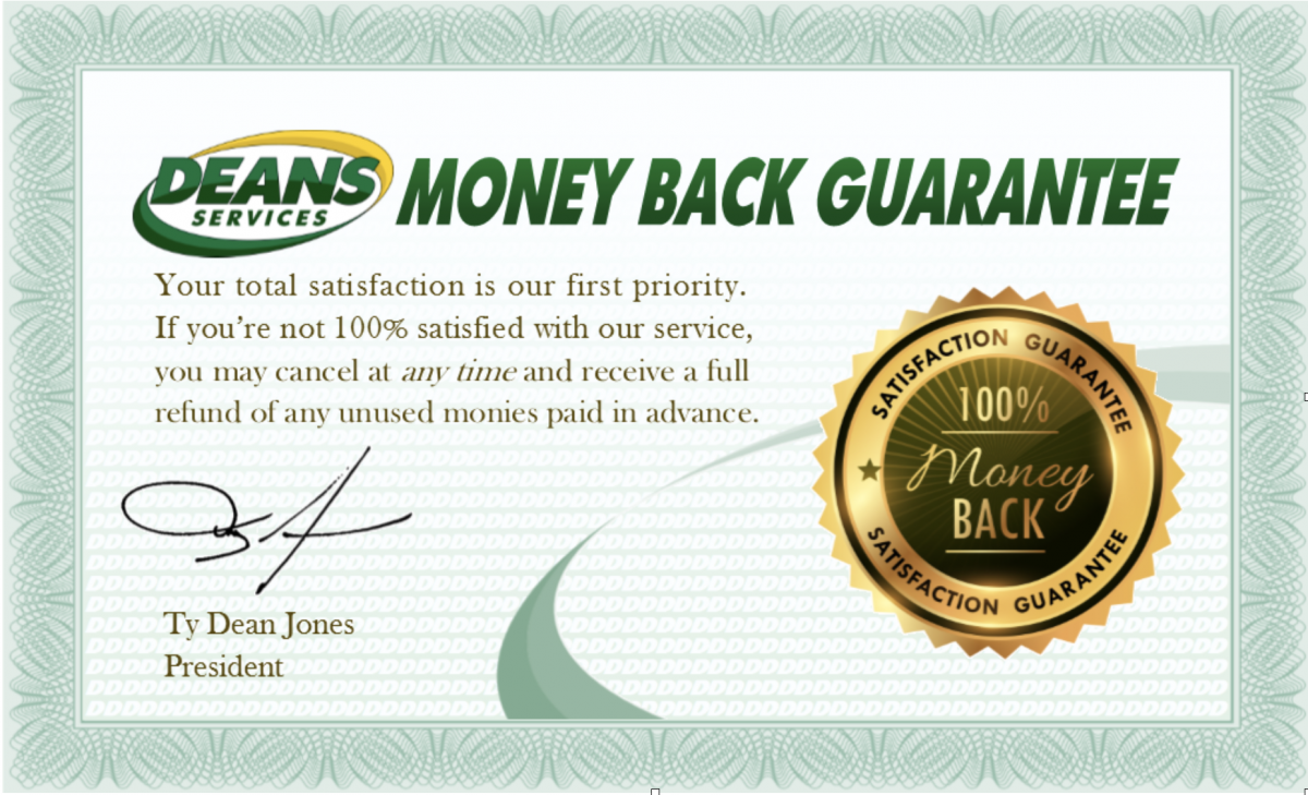 Money Back Guarantee