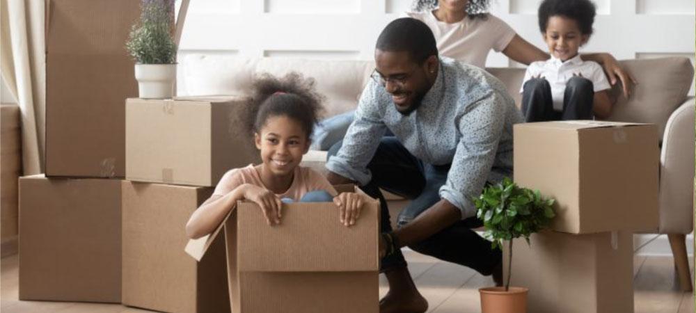 Happy new homeowners